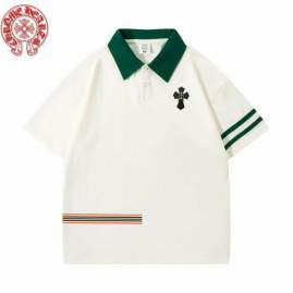 Picture of Chrome Hearts Polo Shirts Short _SKUChromeHeartsM-4XL12yr0928639